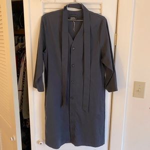 A.P.C belted shirt dress